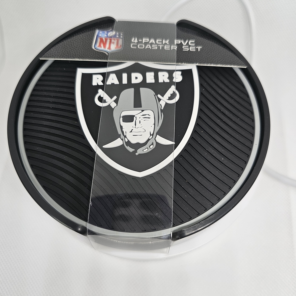 Las Vegas Raiders  Drink Coaster 4pc Set